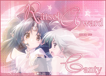 Rätsel Award von Elegant Anime